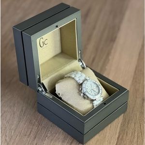 White Womens GUESS watch women